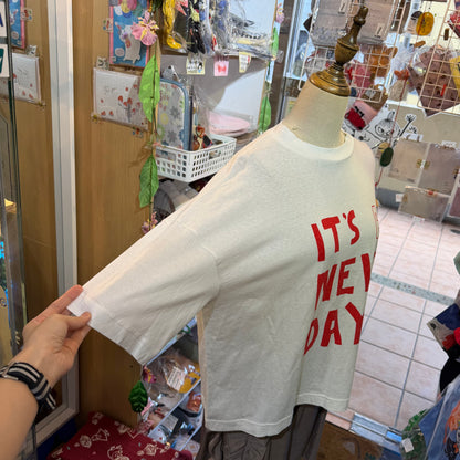 Tumugu It’s a new day… T-shirt, 2 Colors, made in Japan