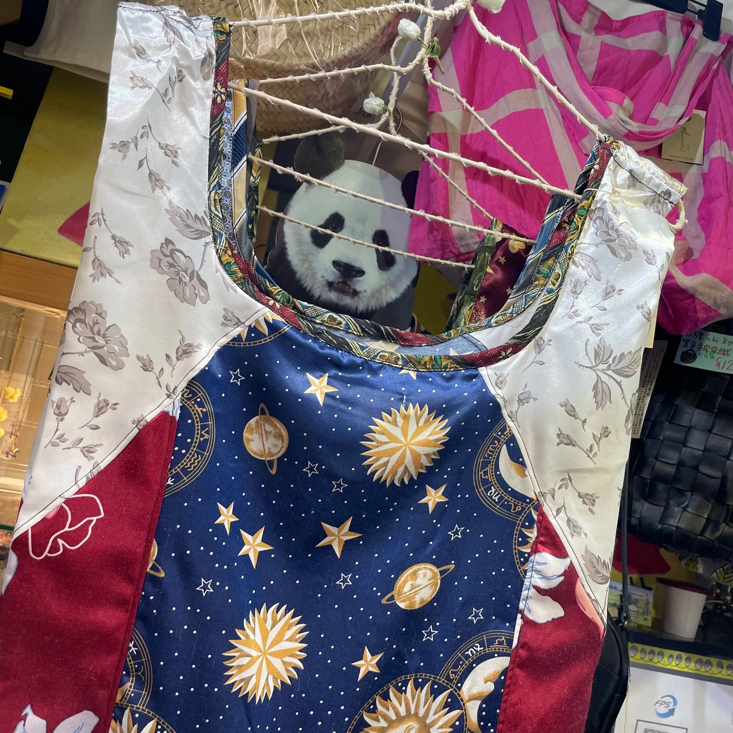 Sale- Estroislose Patchwork Bag, made in Pakistan