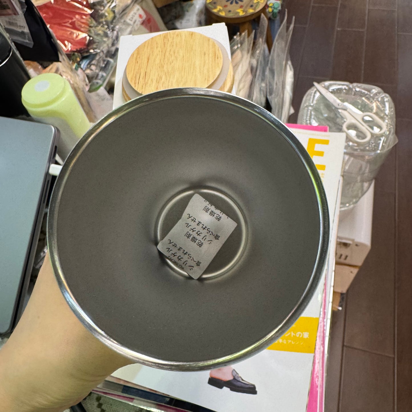 Little My Stainless Steel Vacuum Wood Cap Tumbler, 0.35L