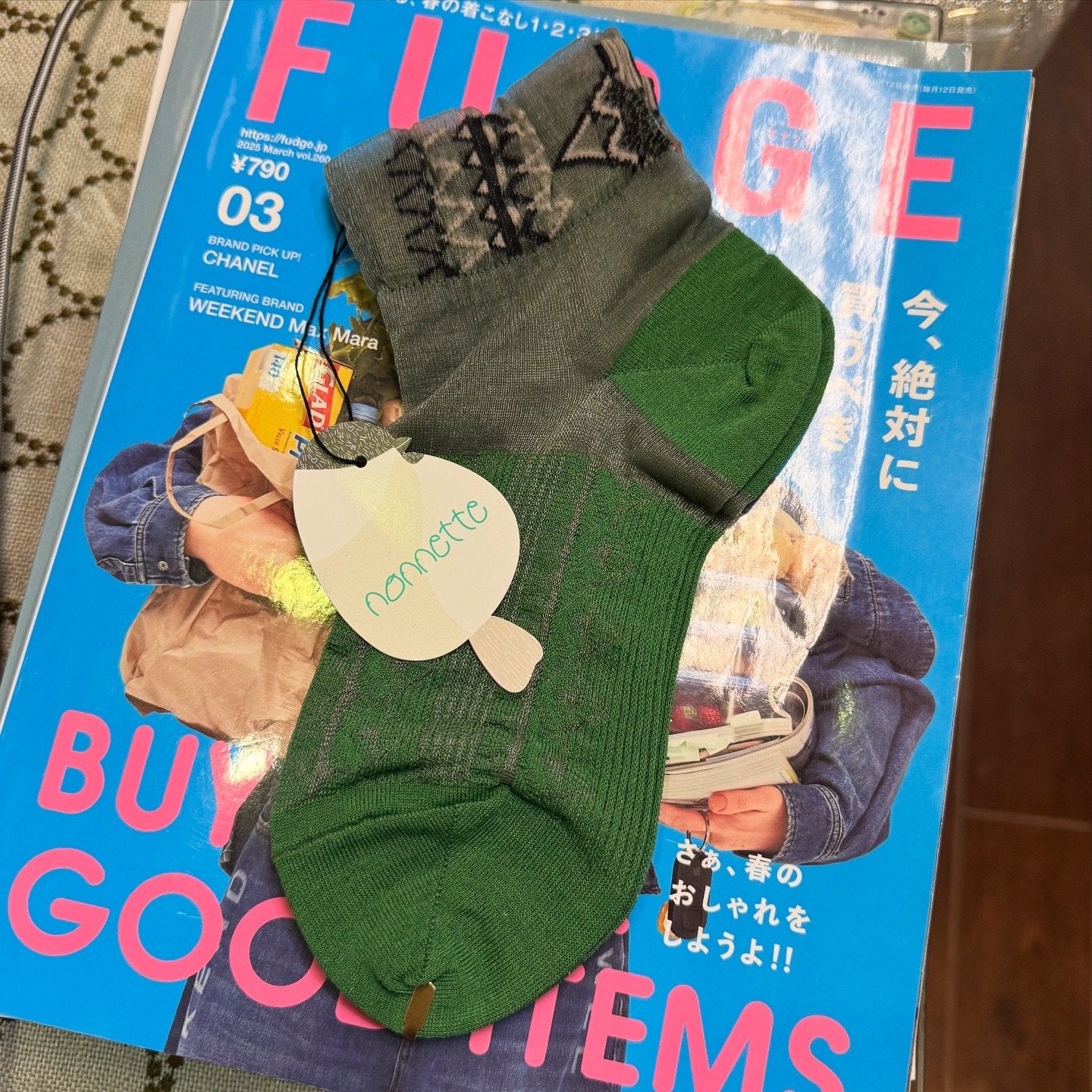 nonnette Socks, 2 Colors, made in Japan