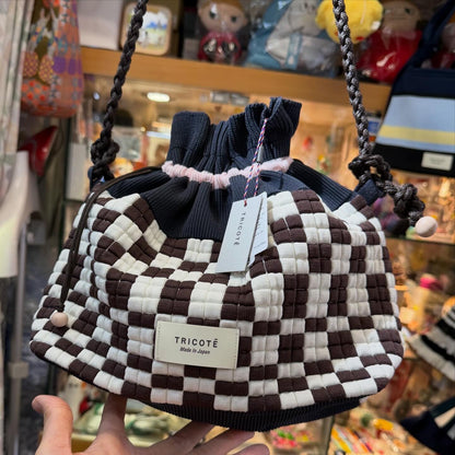 Tricotē PIXEL Shoulder Pouch Bag, made in Japan