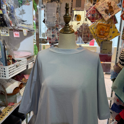 Laiterie Light Blue T-shirt, made in Japan