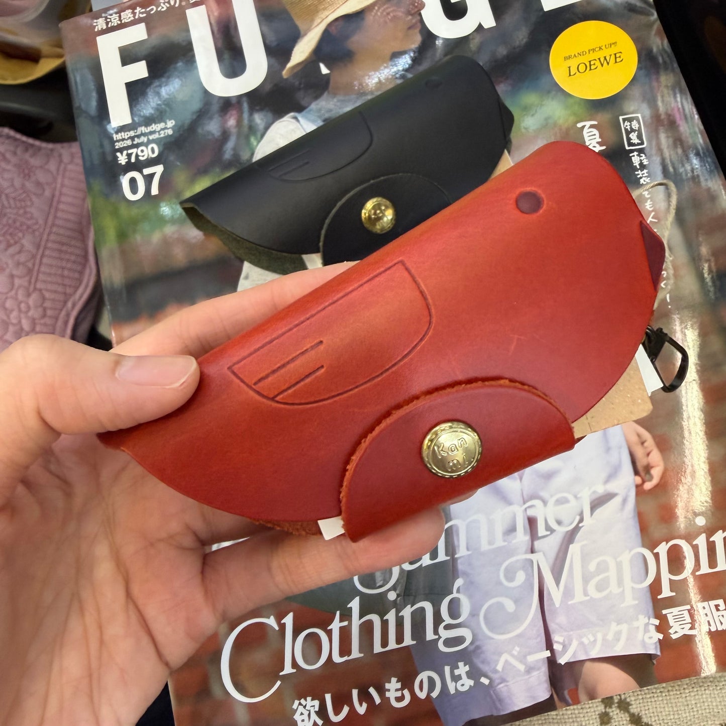Sale- Kanmi Bird Key Holder, 2 Colors, made in Japan