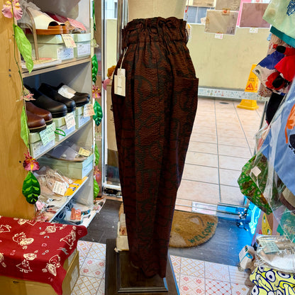 Tumugu Original Print Floral Cotton Pants, 2 Colors