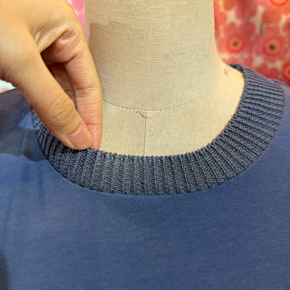 Sale- Munich Blue Blouse, made in Japan