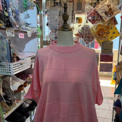 Estroislose Pink Cotton Sweatshirt
