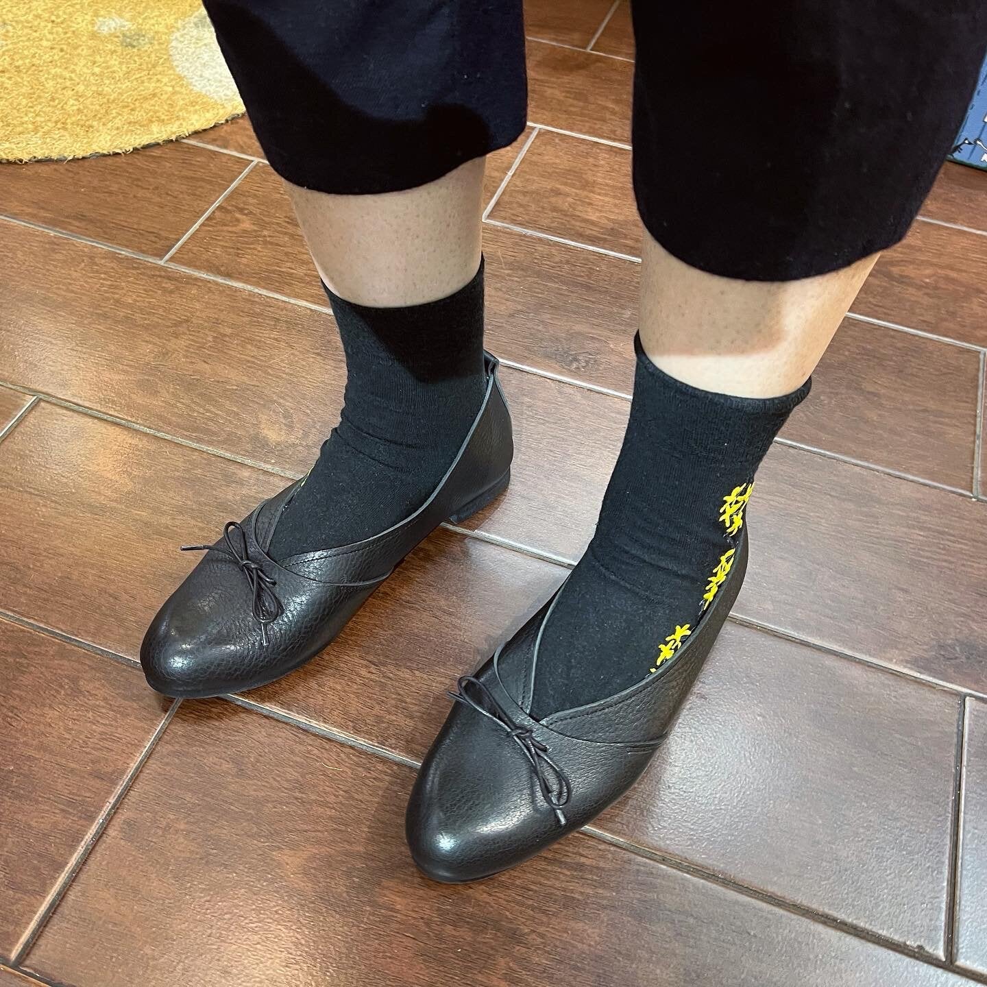 Sale- Paris a Velo Black Leather Shoes, made in Japan