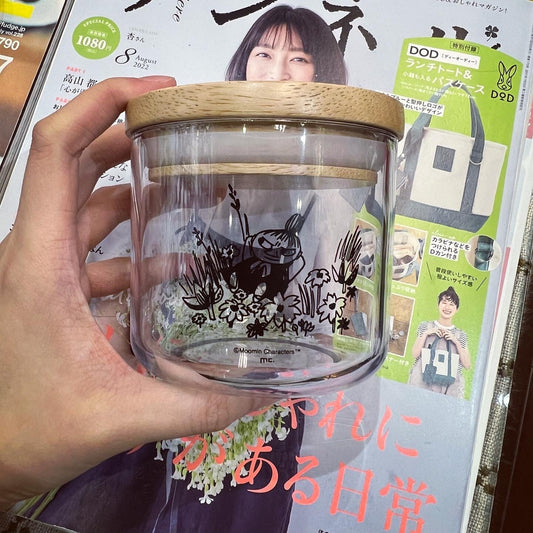 Sale- Little My Glass Can, made in Japan