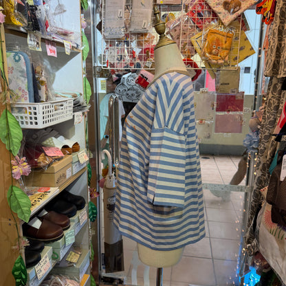Laiterie Striped T-shirt, 2 Colors, made in Japan