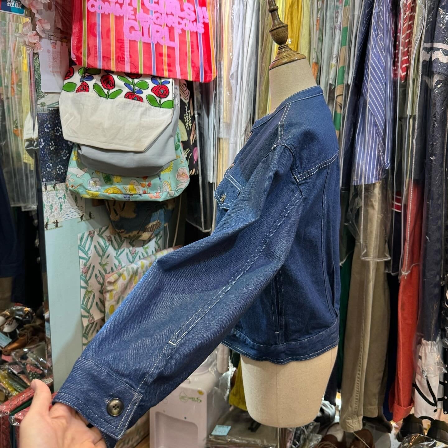 Sale- YARRA Neu Denim Jacket, made in Japan