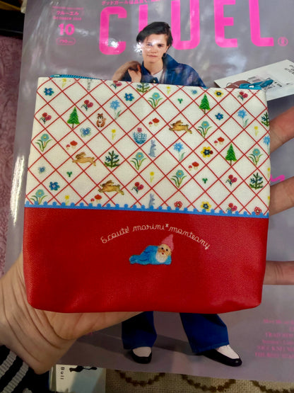 Ecoute Small Pouch, 2 Patterns, made in Japan