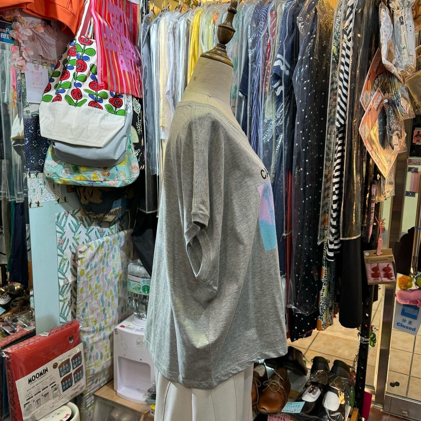 EXTRA20- Boutique Ordinary Grey California Tee T-shirt