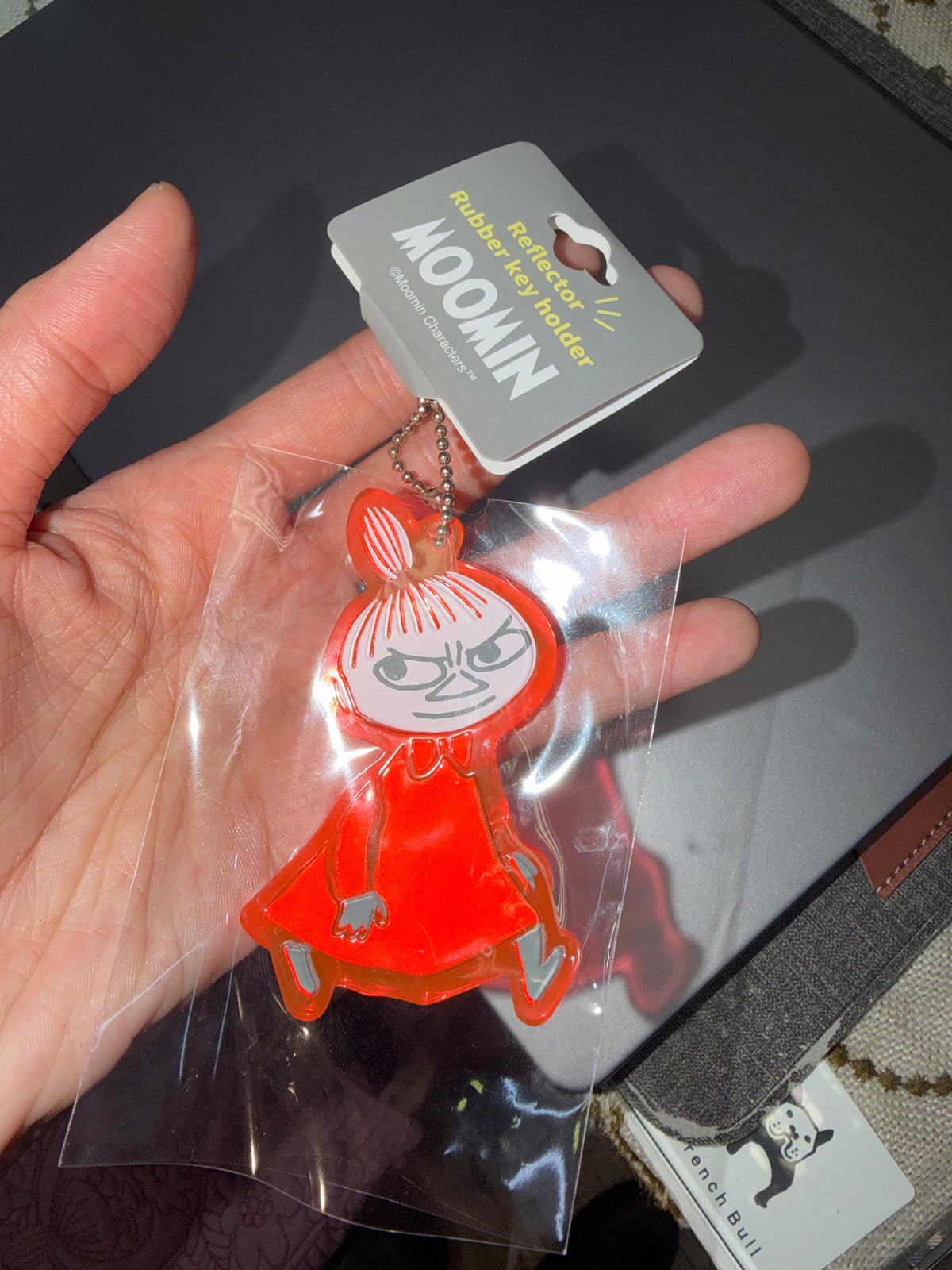 Zowie Little My Reflector Rubber Keychain