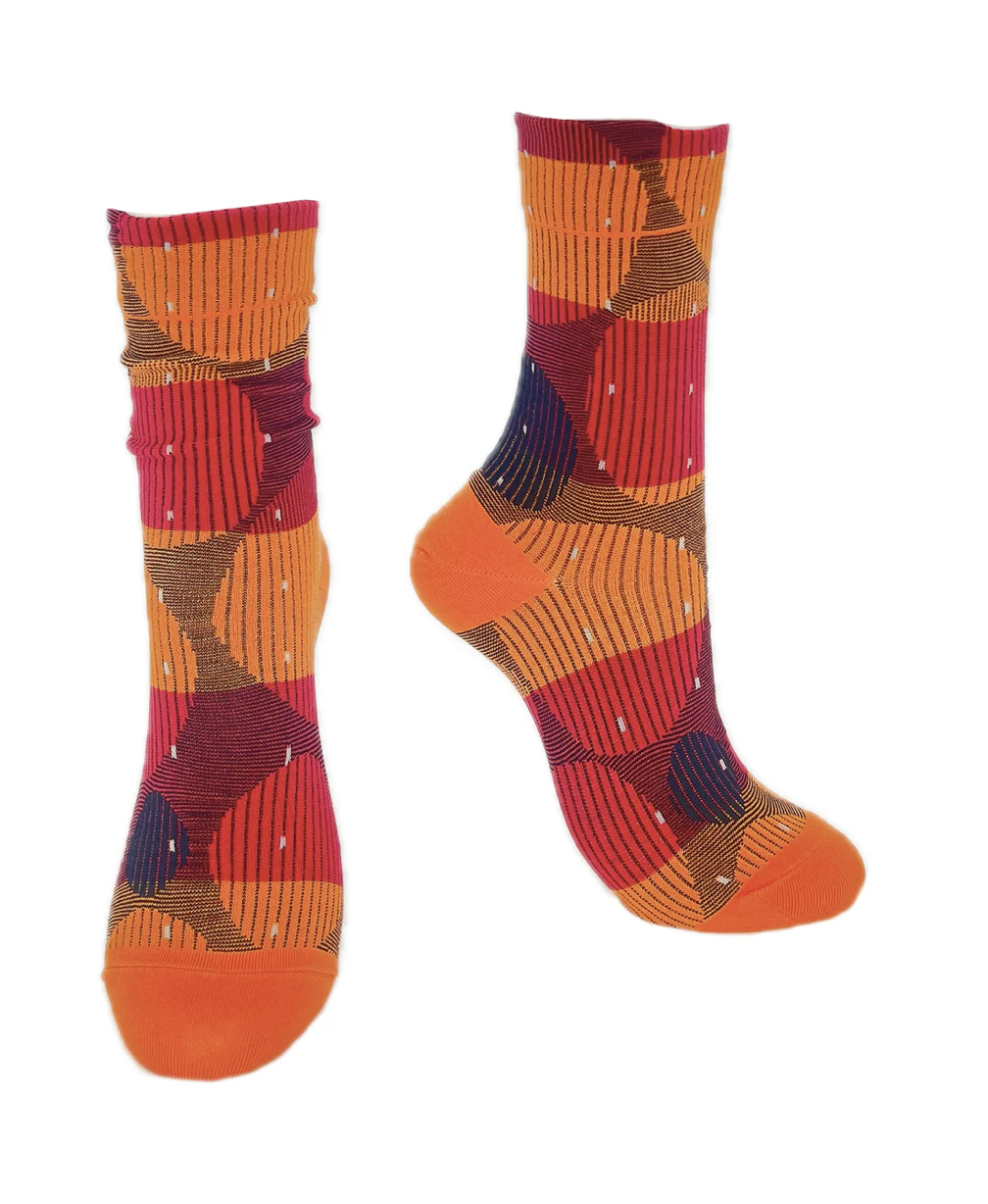 Nonnette Planet Socks, 3 Colors, made in Japan (#344)