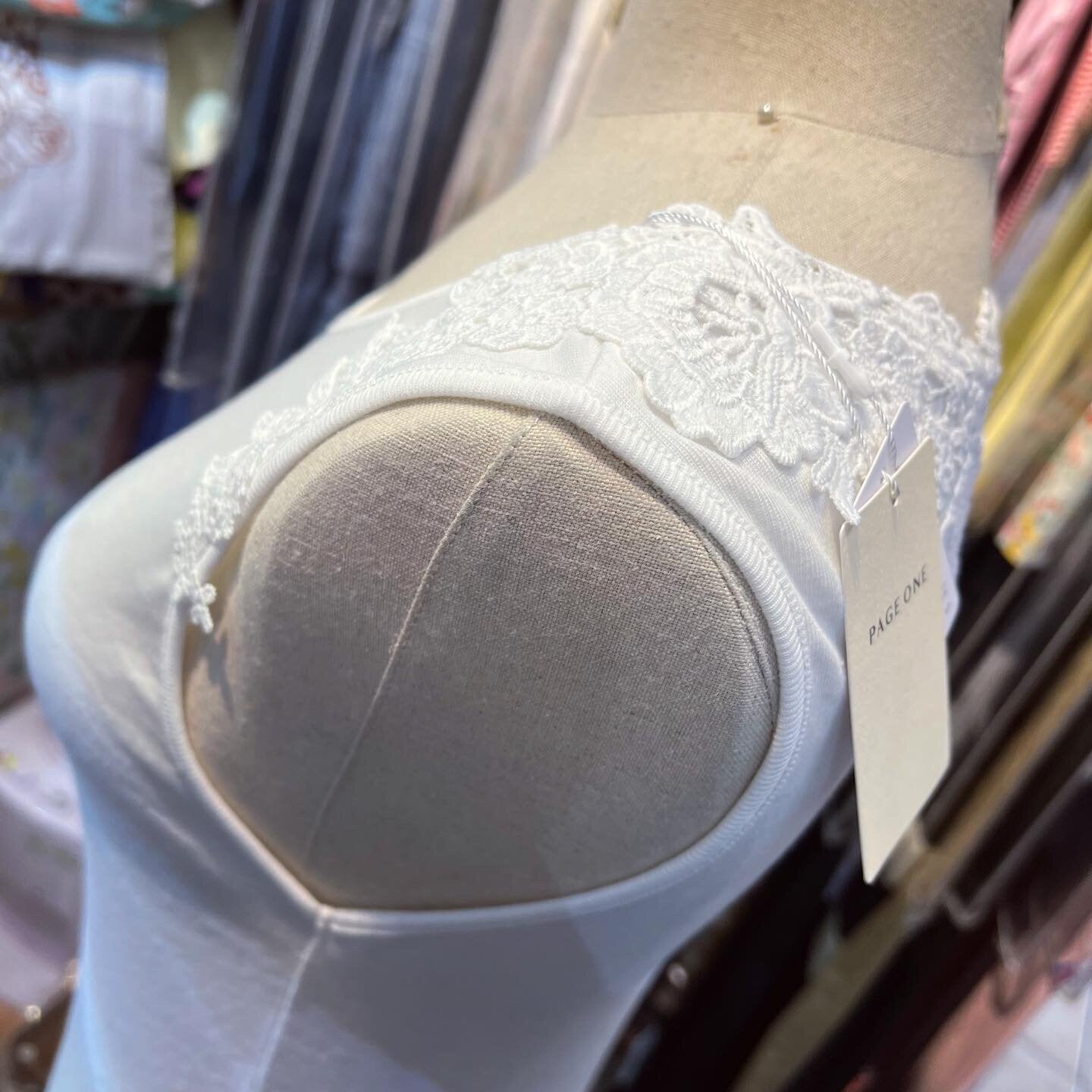 Sale- Page One White Lace Vest,  2 Colors