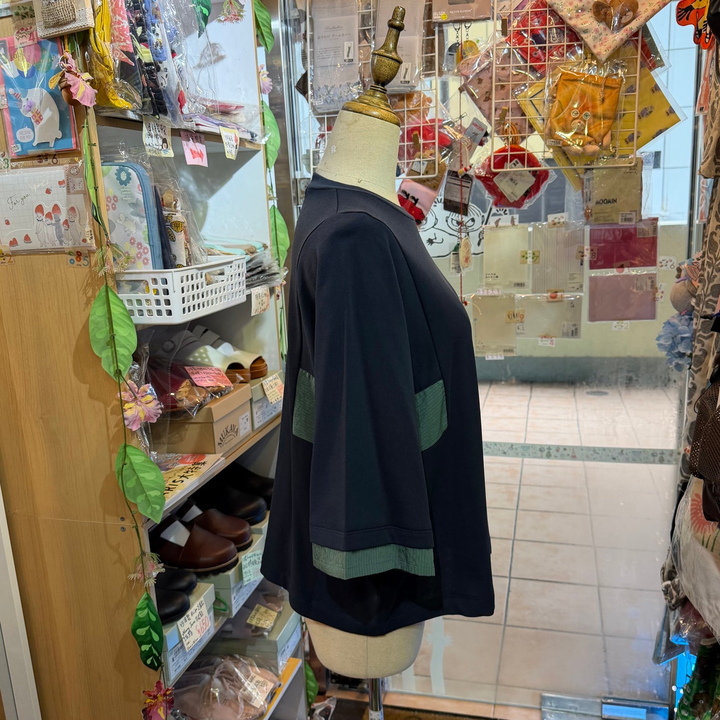 Munich Navy Blouse, made in Japan