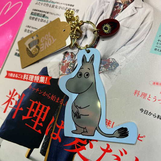 Sale- Moomin Acrylic Key Charm