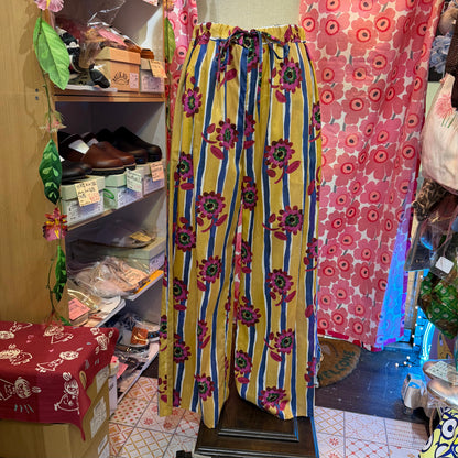 Sale- Michel Beaudouin X Liberty London Floral Pants, made in Japan