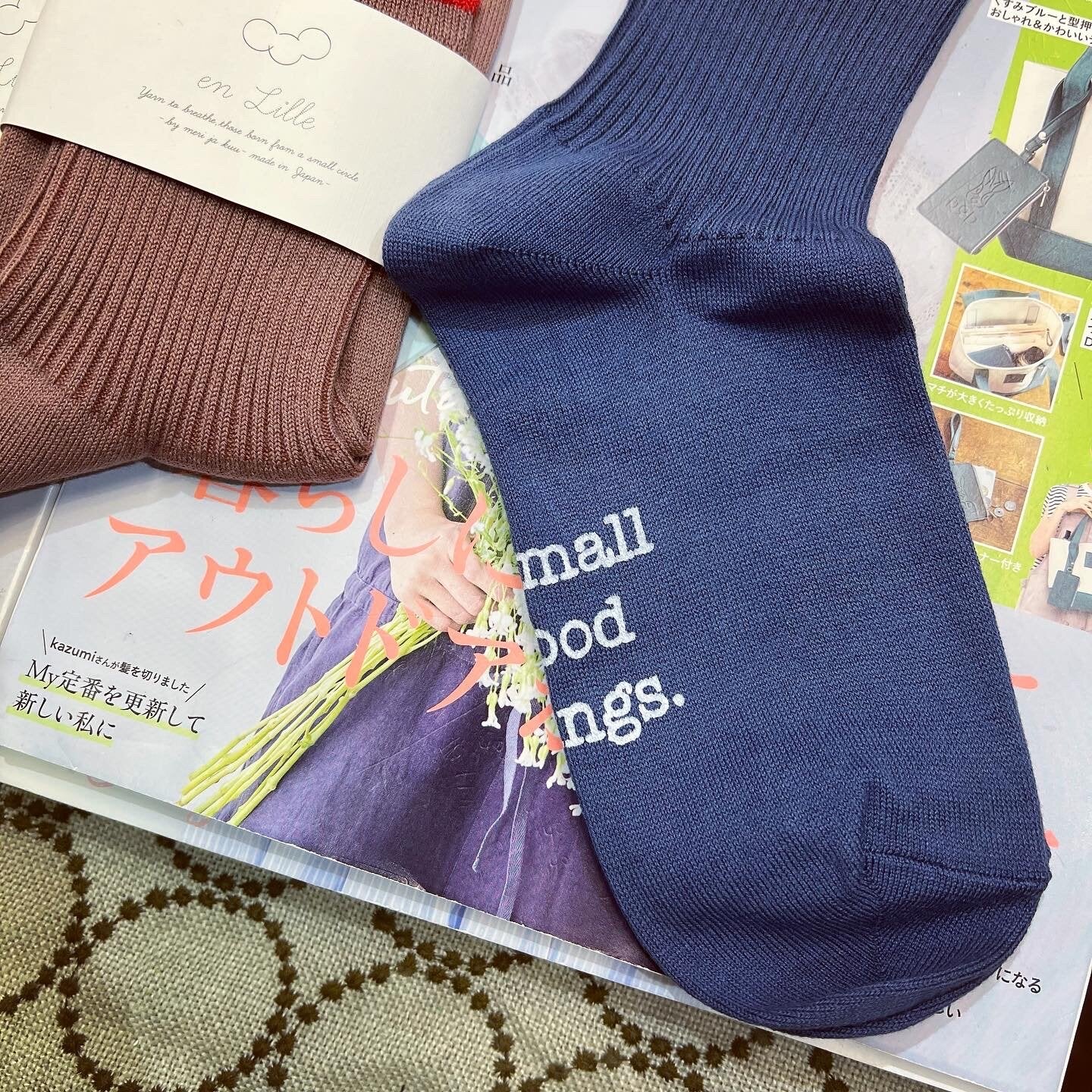 $99 only- En Lille Socks, 3 Colors, made in Japan