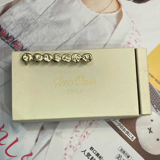 Horn Please Brooch, made in Korea