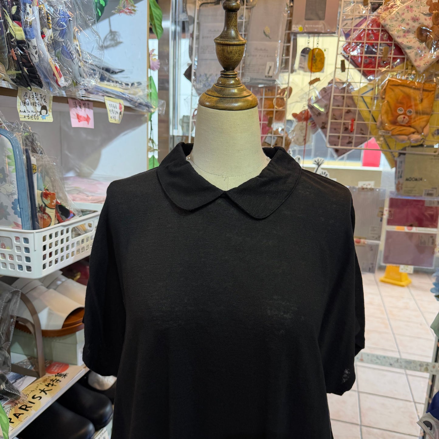 Hands of Creation Linen Blouse, 2 Colors, made in Japan