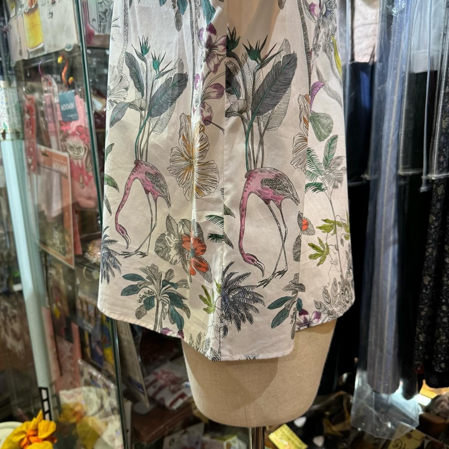 EXTRA20- Michel Beaudouin X Liberty London Shirt, made in Japan