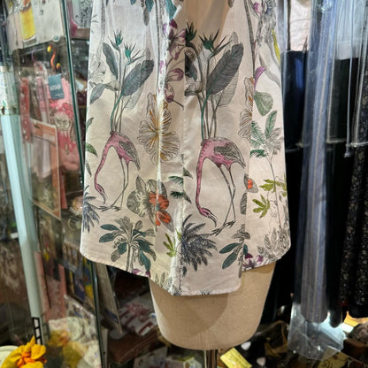 EXTRA30- Michel Beaudouin X Liberty London Shirt, made in Japan