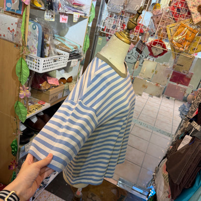 Laiterie Striped T-shirt, 2 Colors, made in Japan