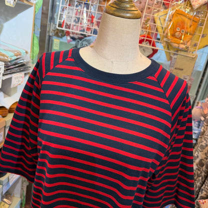 Nachukara Striped T-shirt, 2 Colors, made In Japan
