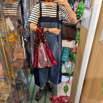 Sale- Estroislose Patchwork Bag, 3 Colors, made in Pakistan