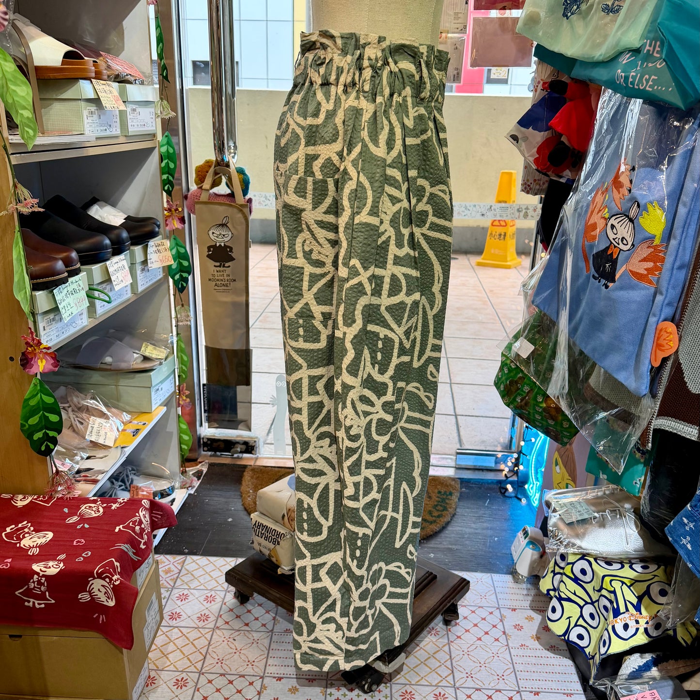 Tumugu Original Print Floral Cotton Pants, 2 Colors