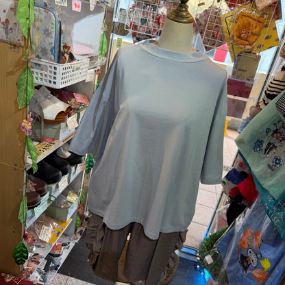 Laiterie Light Blue T-shirt, made in Japan