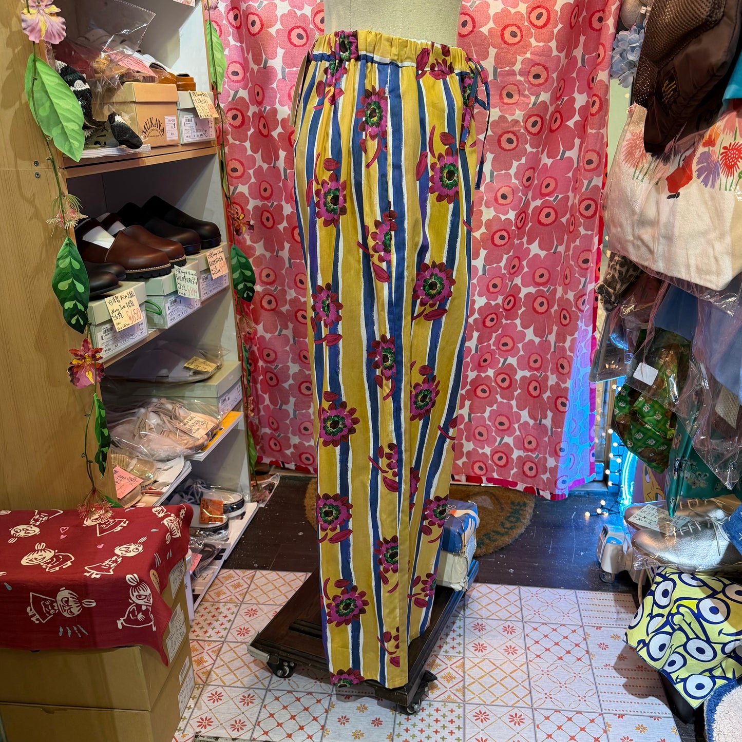 Sale- Michel Beaudouin X Liberty London Floral Pants, made in Japan