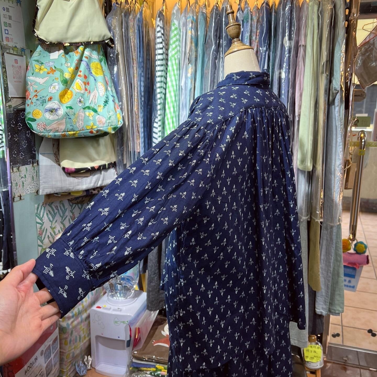 EXTRA20- ichi Floral Print Shirt, 2 Colors, made in Vietnam