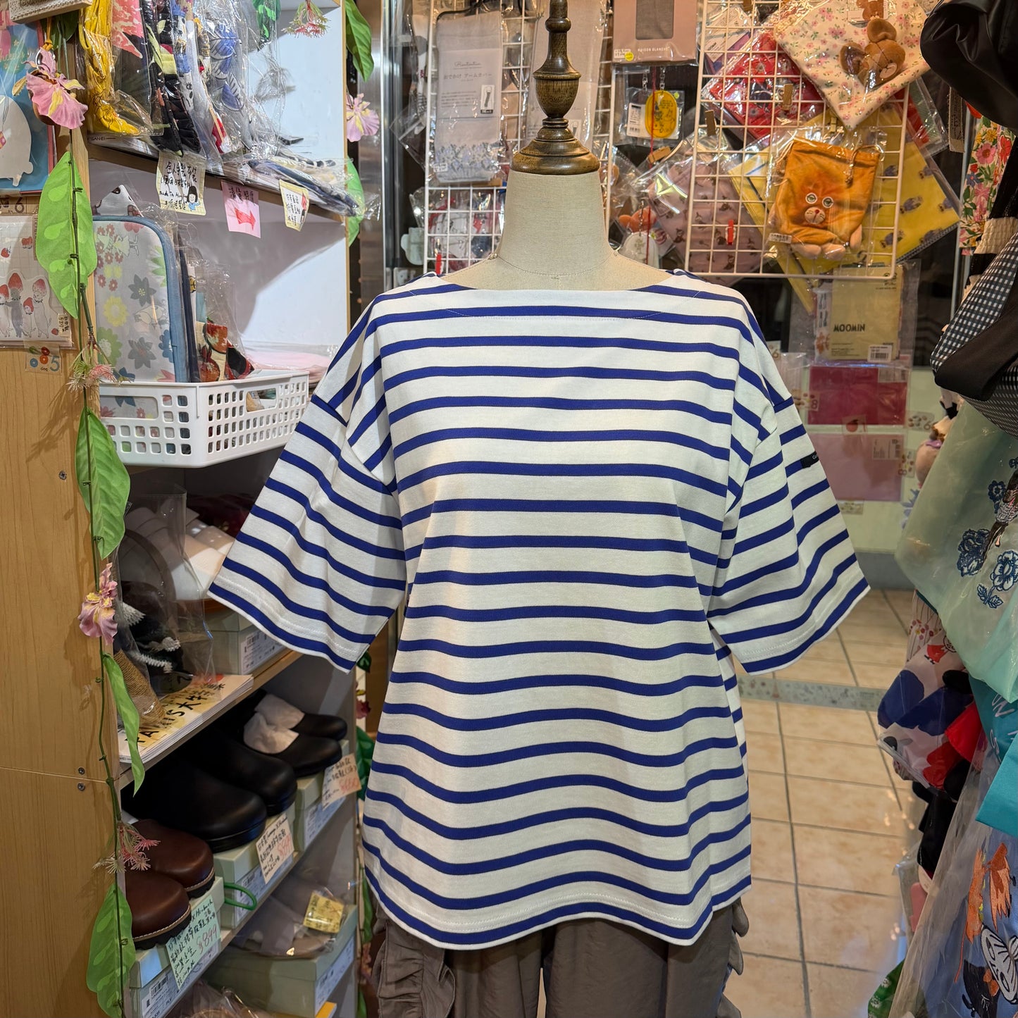 Grand Park Striped T-shirt, 2 Colors, made in Japan