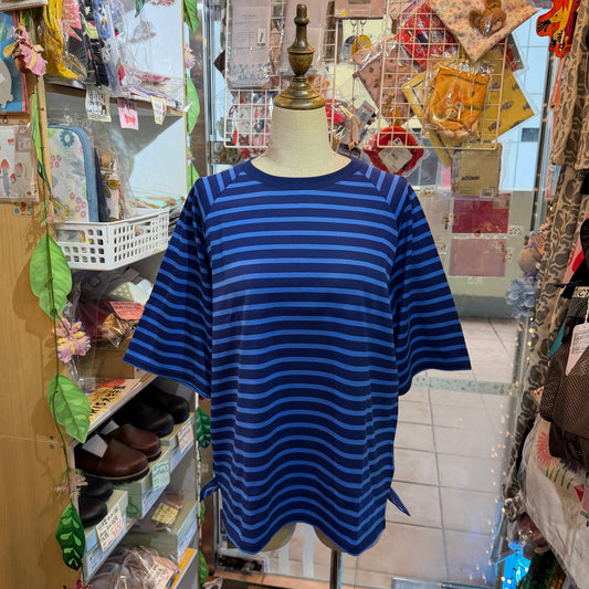 Nachukara Striped T-shirt, 2 Colors, made In Japan