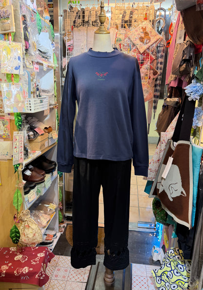 Sale- notorico Navy Sweatshirt