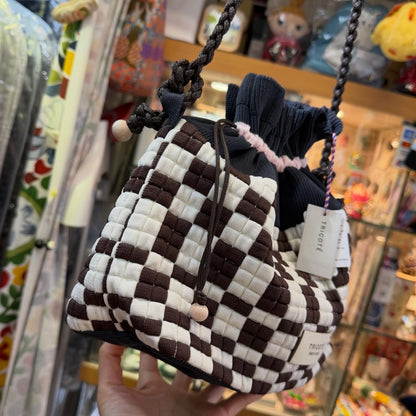 Tricotē PIXEL Shoulder Pouch Bag, made in Japan