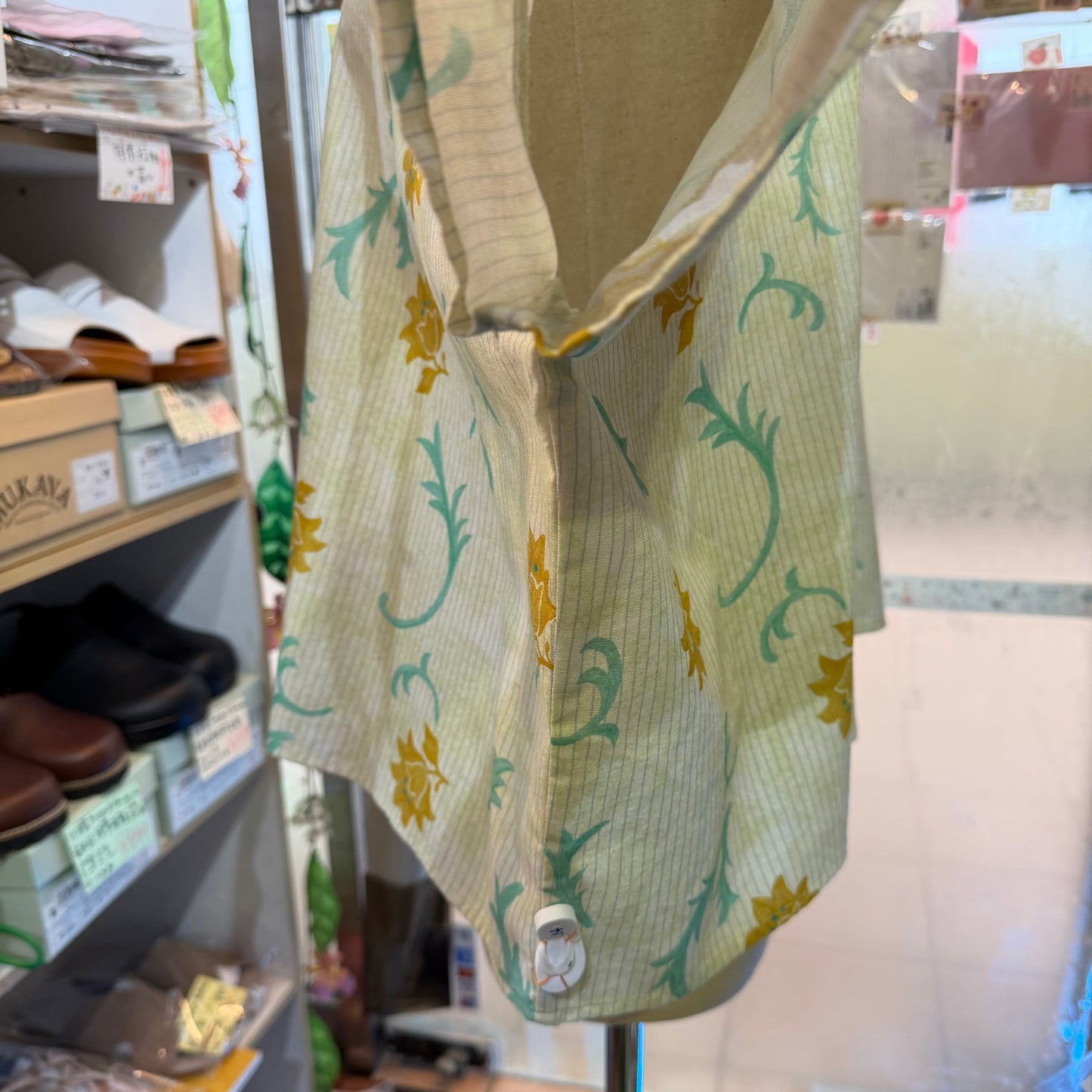 VM Floral Striped Shirt, made in Japan