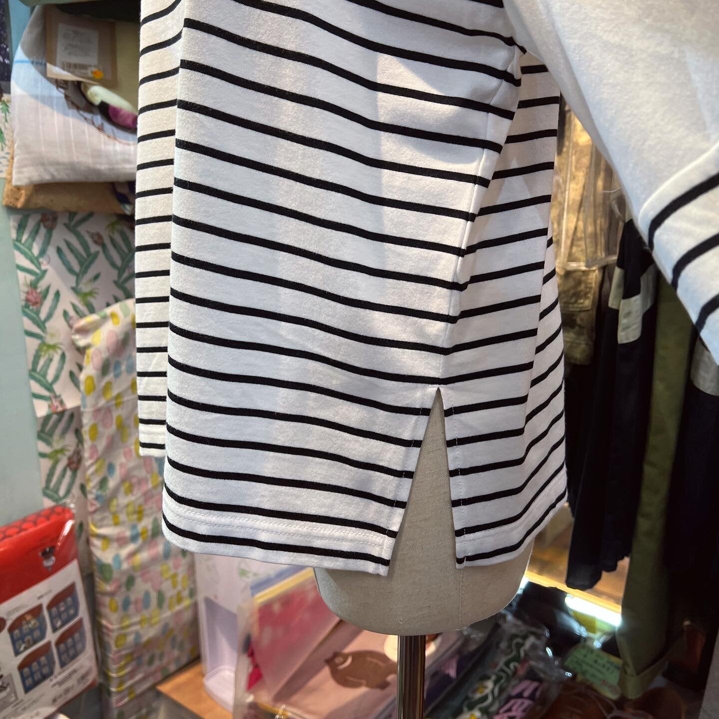 EXTRA20- Diaries Striped T-shirt, 3 Colors, made in Japan