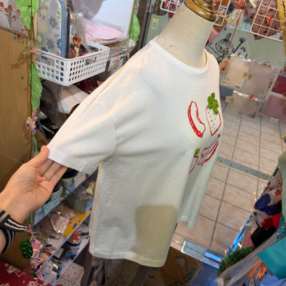 Latelier du Savon Fruits White T-shirt, made in Japan