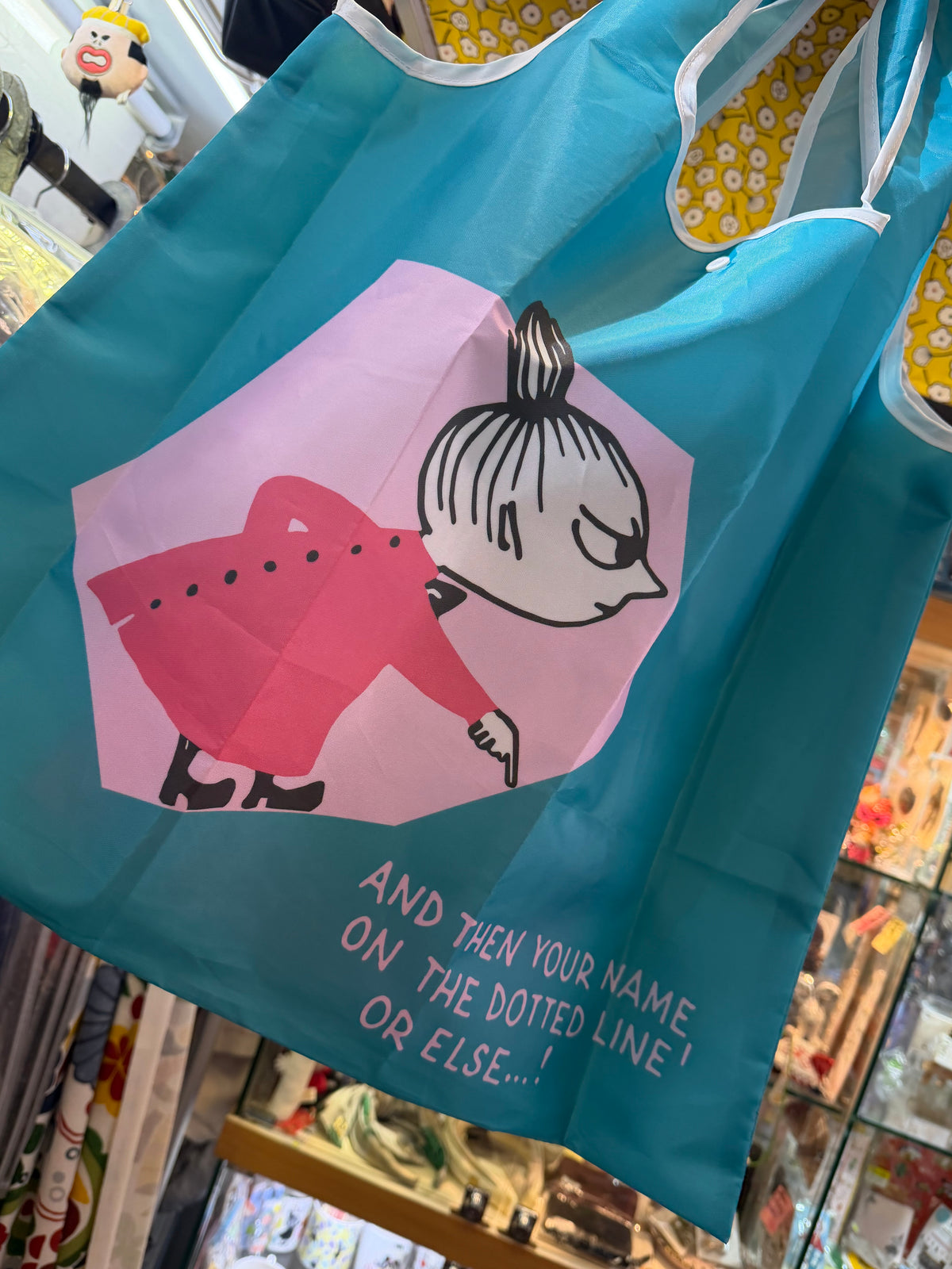 Little My Green Turquoise ECO Bag