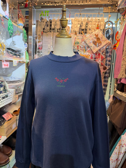 Sale- notorico Navy Sweatshirt