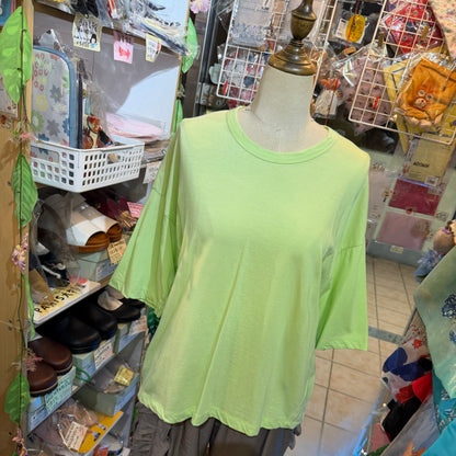 Laiterie Cotton T-shirt, 2 Colors, made in Japan