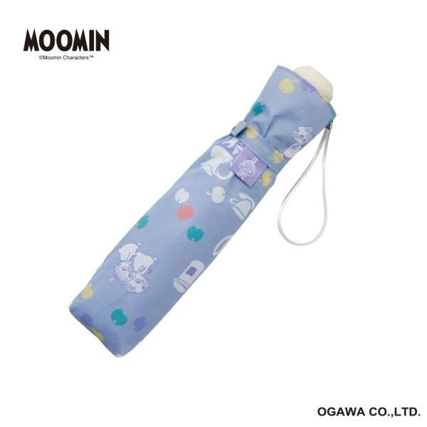 Ogawa Little My Light Blue Rain/Sun Folding Umbrella, 90% UV Cut