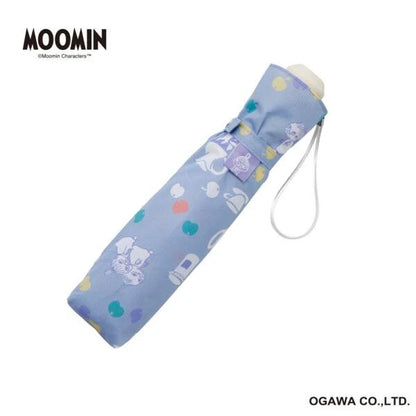 Ogawa Little My Light Blue Rain/Sun Folding Umbrella, 90% UV Cut