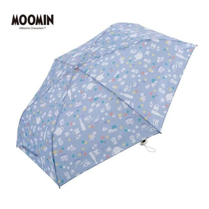 Ogawa Little My Light Blue Rain/Sun Folding Umbrella, 90% UV Cut