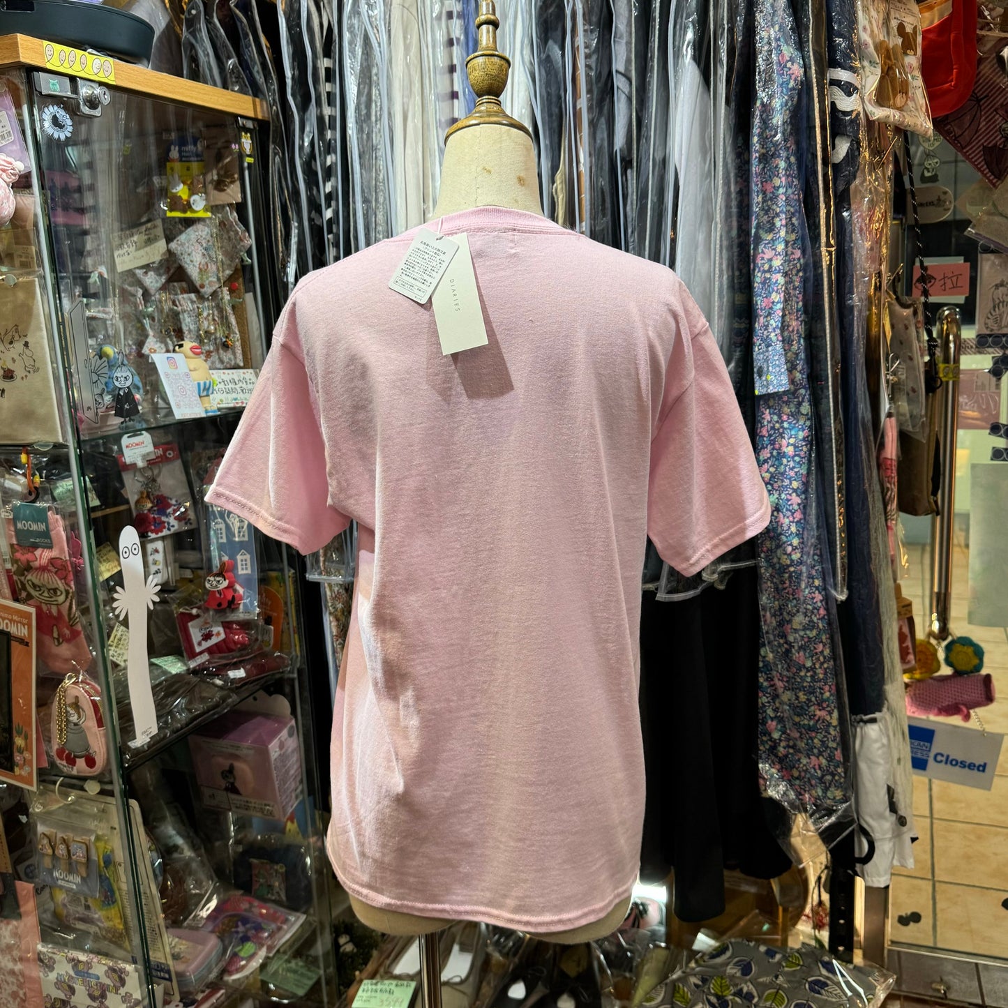 EXTRA20- Diaries Pink BIOUS  T-shirt, made in Honduras