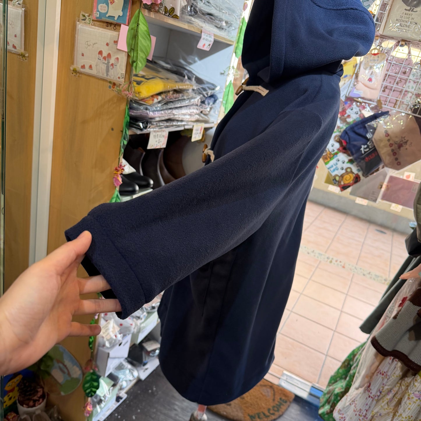 Sale- Nachukara Navy Duffle Coat