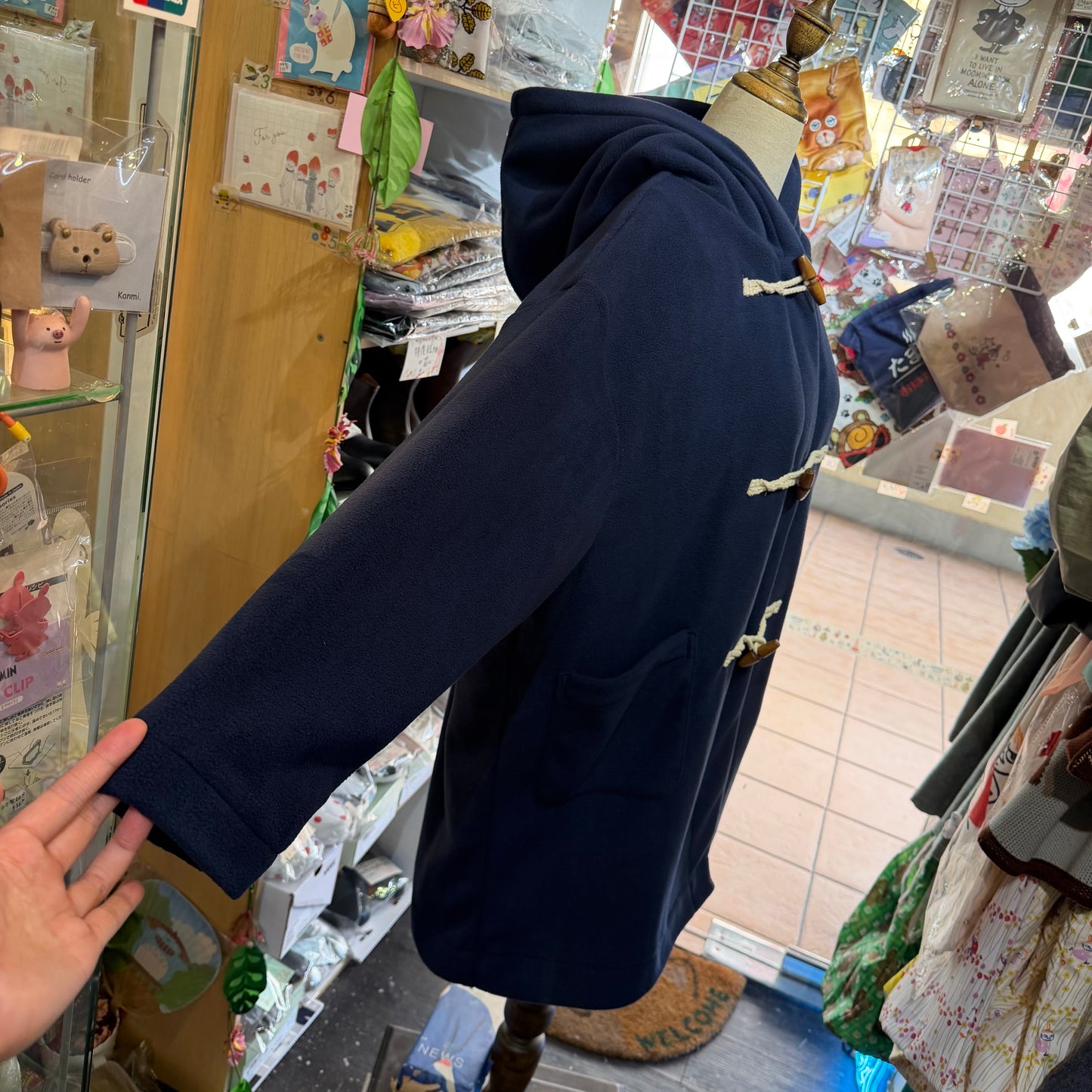 Sale- Nachukara Navy Duffle Coat